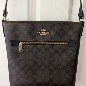 Coach Signature Rowan File Crossbody Bag